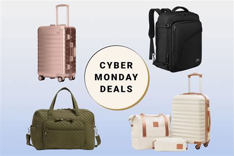 cyber monday luggage promotions.